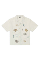 Coastal Soul Resort Shirt - Urban Monkey® - 25SHLF10_WH_S