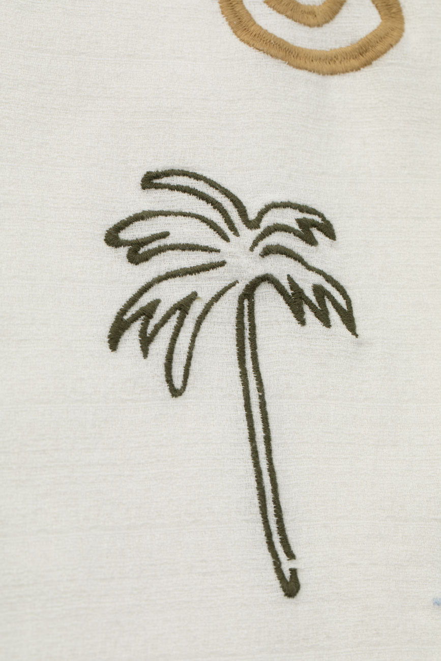 Coastal Soul Resort Shirt - Urban Monkey® - 25SHLF10_WH_S