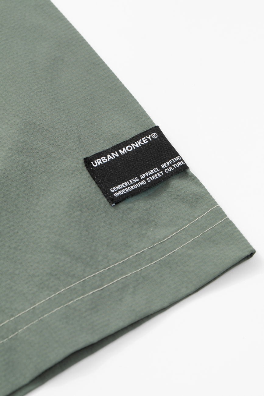 Colourblocked Casual Shirt // 001 - Urban Monkey® - 25SHBF13_GN_XS
