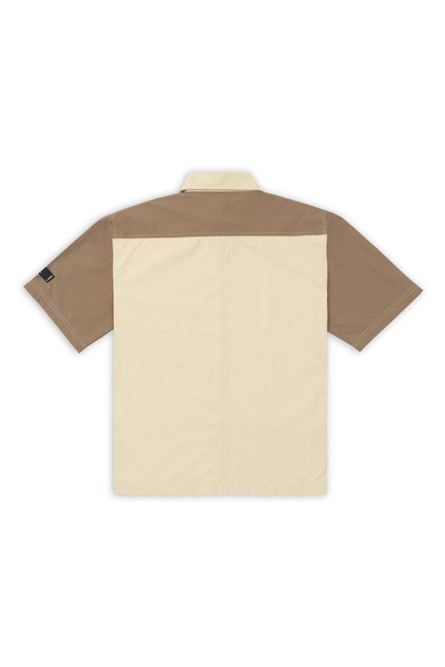 Colourblocked Casual Shirt // 002 - Urban Monkey® - 25SHBF13_BN_XS