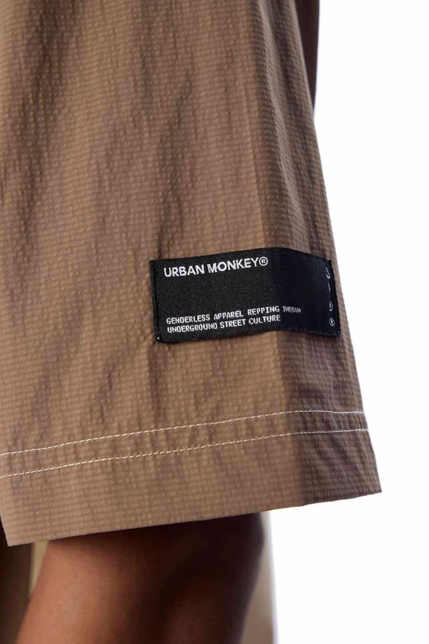 Colourblocked Casual Shirt // 002 - Urban Monkey® - 25SHBF13_BN_XS