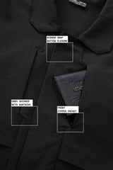 Convertible Jacket // JK01 - Urban Monkey® - 25JKREG20_BK_SET_S