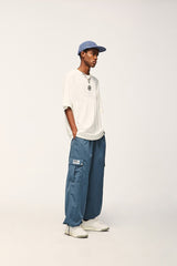 Core Parachute Pants // 002 - Urban Monkey® - 12270S23_GYBLU_S