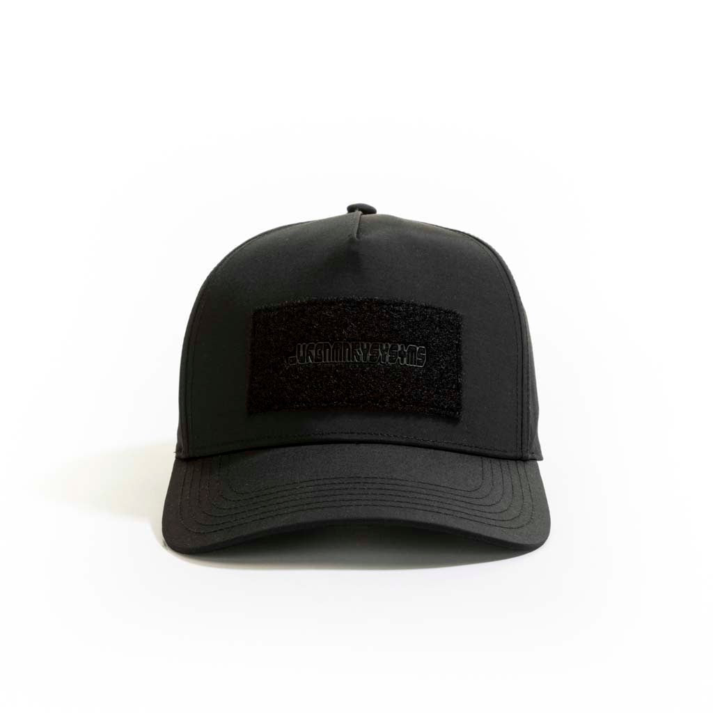 Custom Patch Cap // Black - Urban Monkey® - 24S194_BLK_001