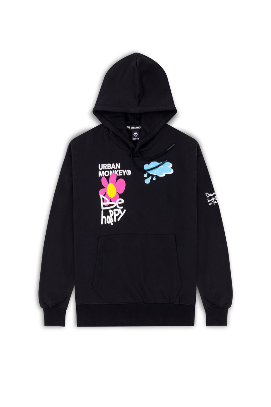 Daily Reminder Hoodie // 002 - Urban Monkey® - UM23A_HS_W015/B_XS