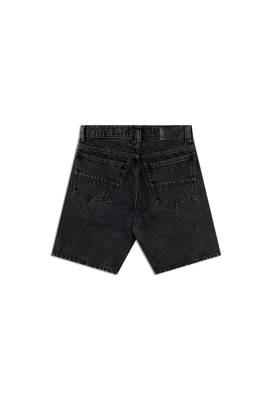 Denim Shorts // Black - Urban Monkey® - UM23A_DS_001_S