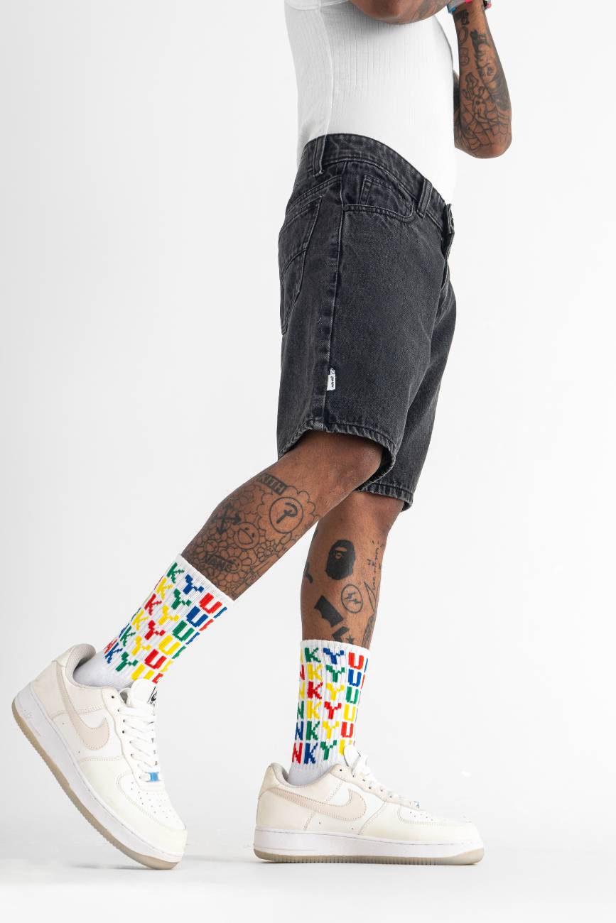 Denim Shorts // Black - Urban Monkey® - UM23A_DS_001_S