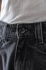 Denim Shorts // Black - Urban Monkey® - UM23A_DS_001_S