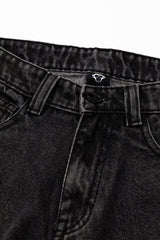 Denim Shorts // Black - Urban Monkey® - UM23A_DS_001_S