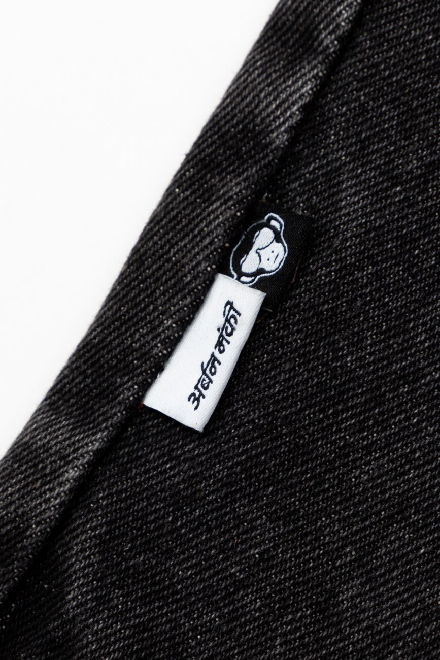 Denim Shorts // Black - Urban Monkey® - UM23A_DS_001_S