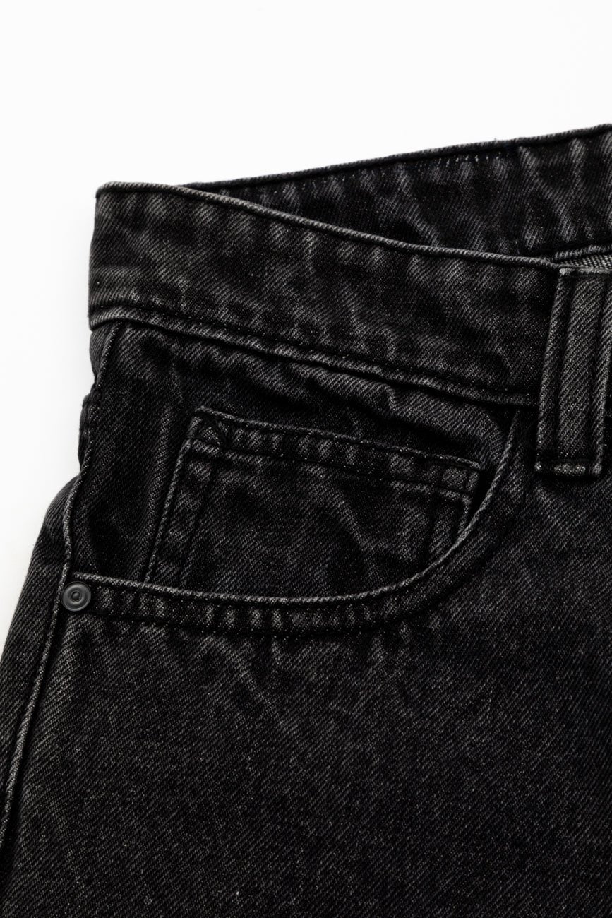 Denim Shorts // Black - Urban Monkey® - UM23A_DS_001_S