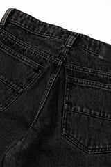 Denim Shorts // Black - Urban Monkey® - UM23A_DS_001_S