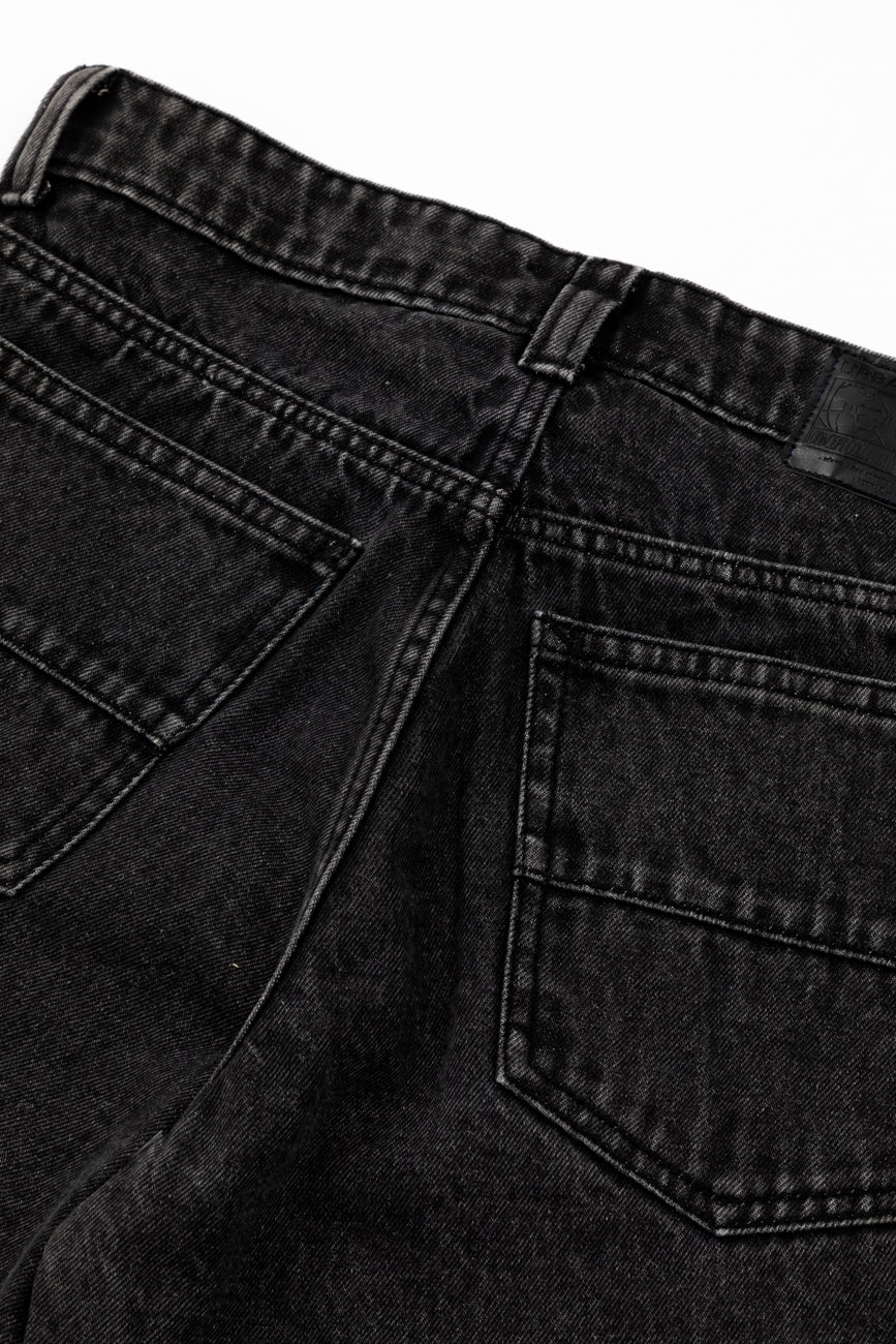 Denim Shorts // Black - Urban Monkey® - UM23A_DS_001_S