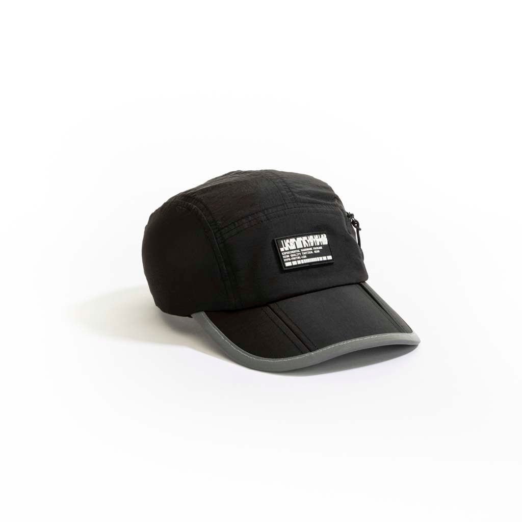 Foldable Camper Cap // Black - Urban Monkey® - 24FPD196_BLK