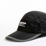 Foldable Camper Cap // Black - Urban Monkey® - 24FPD196_BLK