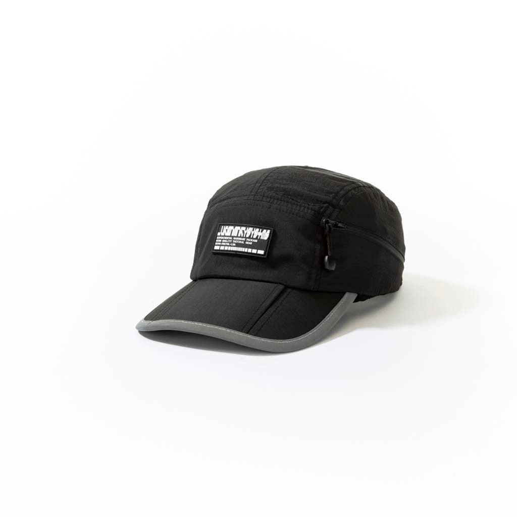 Foldable Camper Cap // Black - Urban Monkey® - 24FPD196_BLK