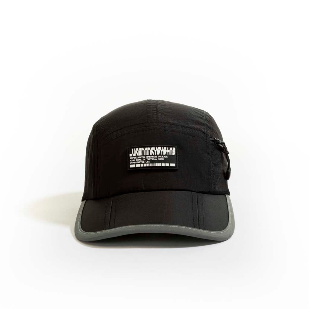 Foldable Camper Cap // Black - Urban Monkey® - 24FPD196_BLK