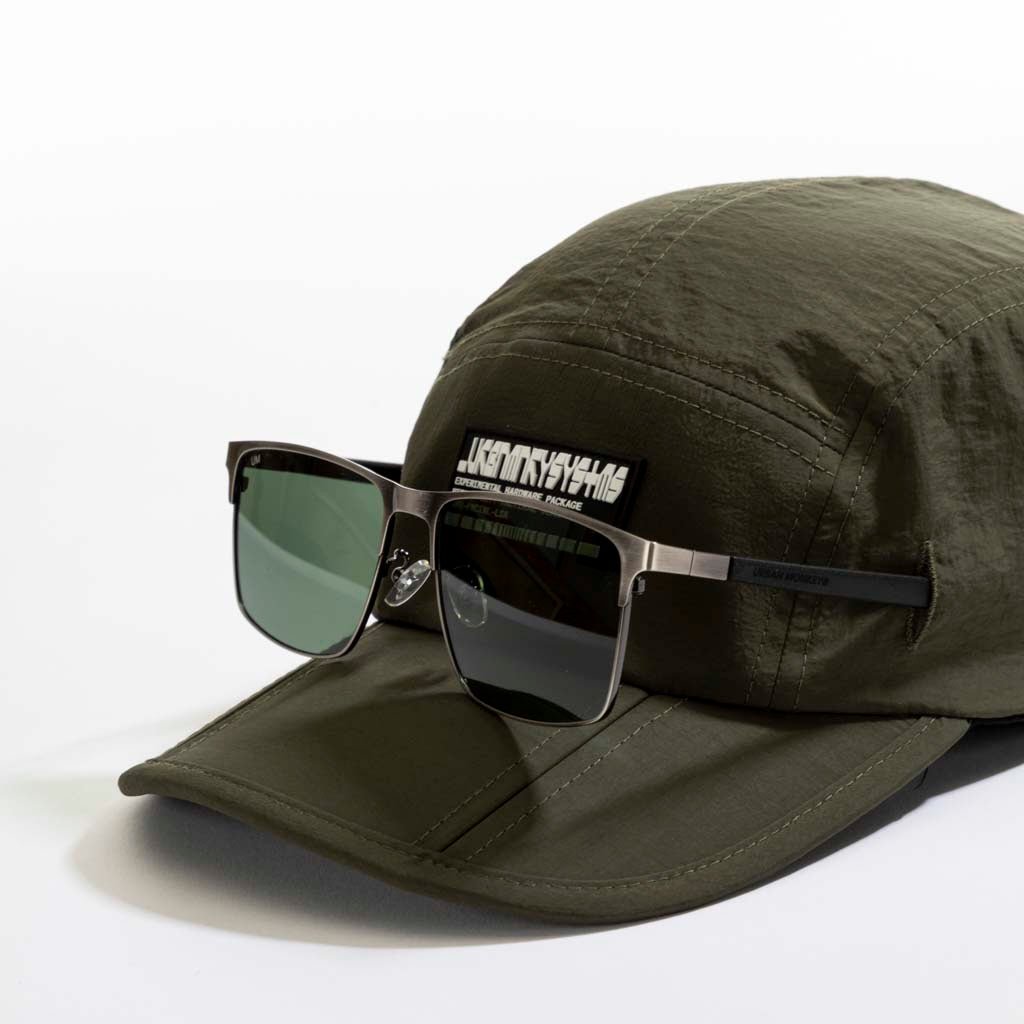 Foldable Camper Cap // Olive - Urban Monkey® - 24FPD197_DG