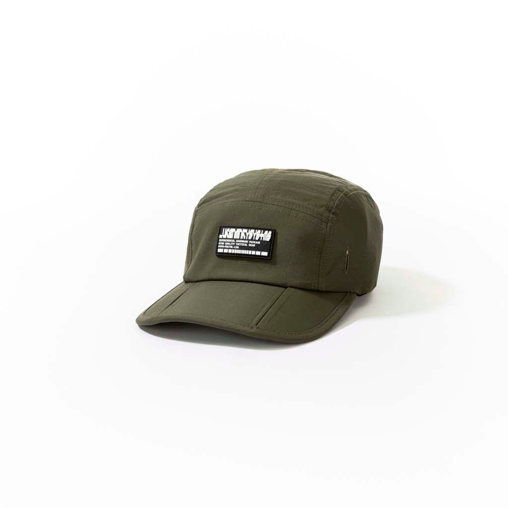 Foldable Camper Cap // Olive - Urban Monkey® - 24FPD197_DG