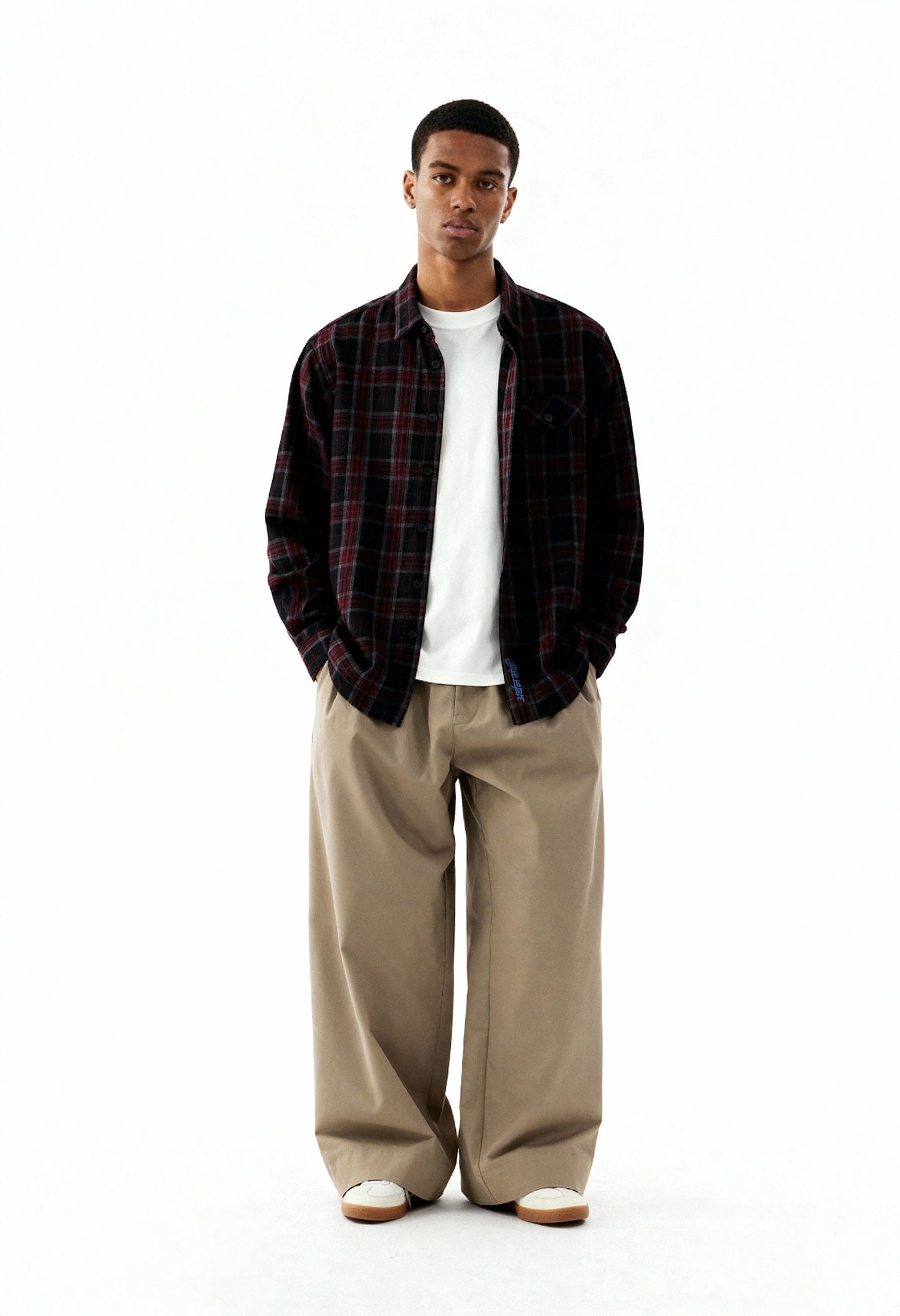 Check Corduroy Shirt 011 // regular fit Urban Monkey®