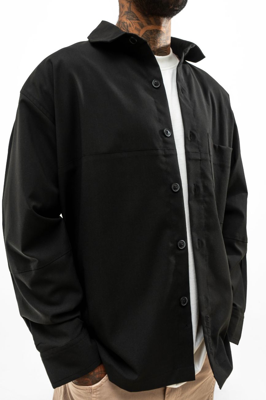 Full Sleeve Shirt // Black - Urban Monkey® - UM23A_SH_007C_S