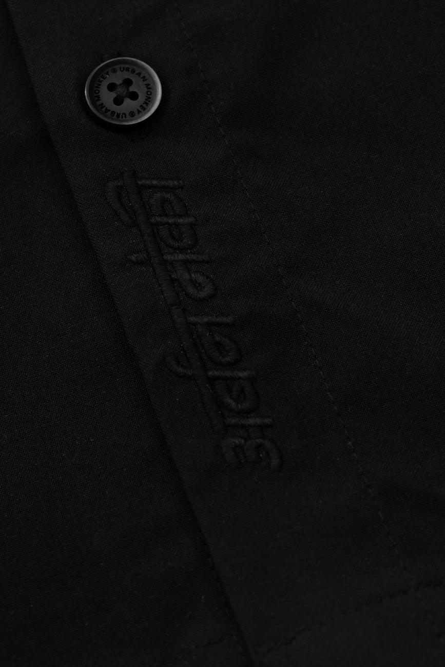 Full Sleeve Shirt // Black - Urban Monkey® - UM23A_SH_007C_S