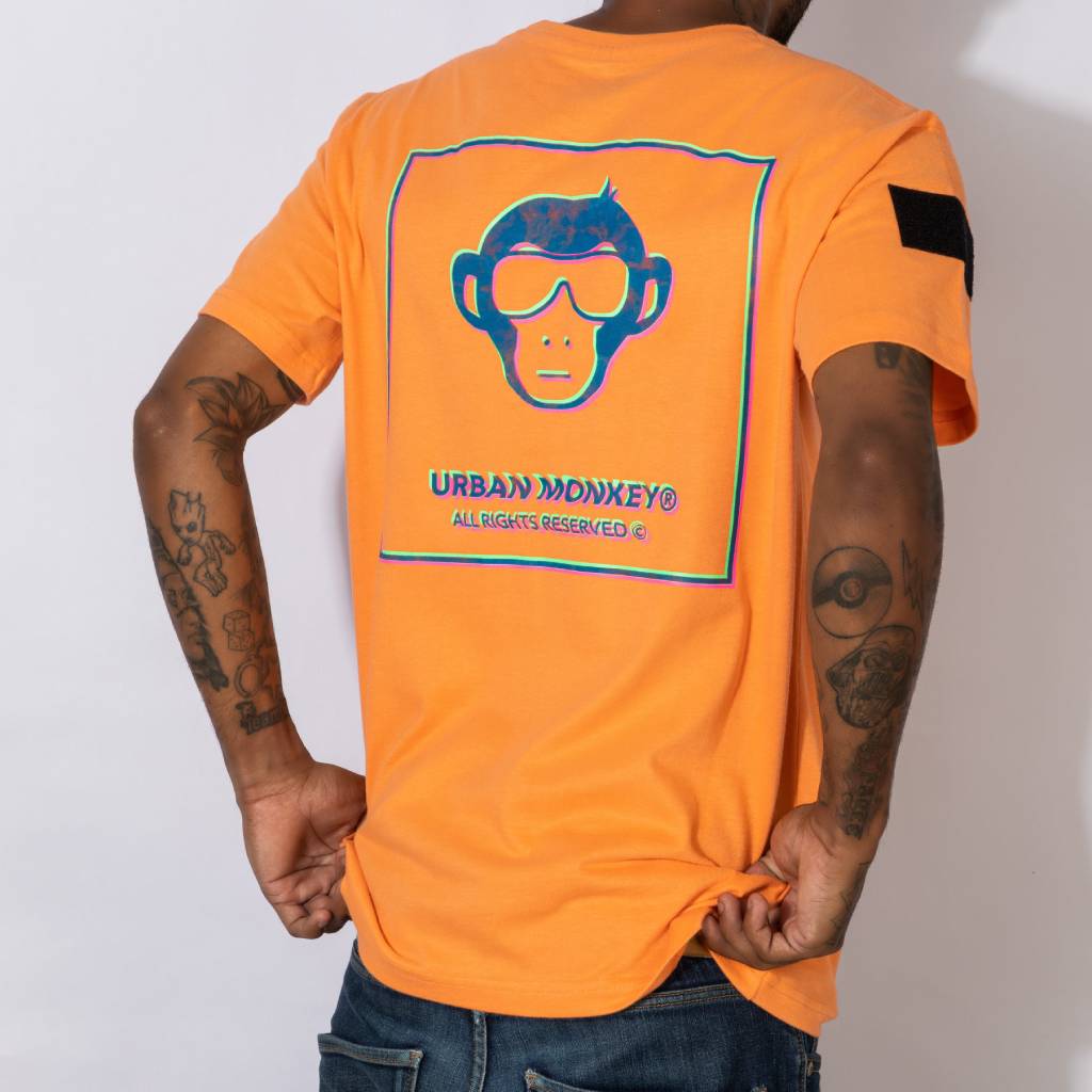 Glitch Monkey - Urban Monkey® - UMT007_OR_S