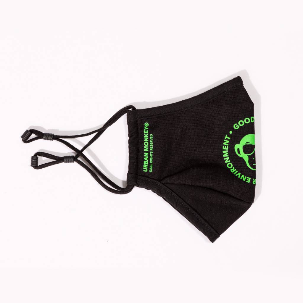 Go Green face mask - Urban Monkey® - UMFM_002