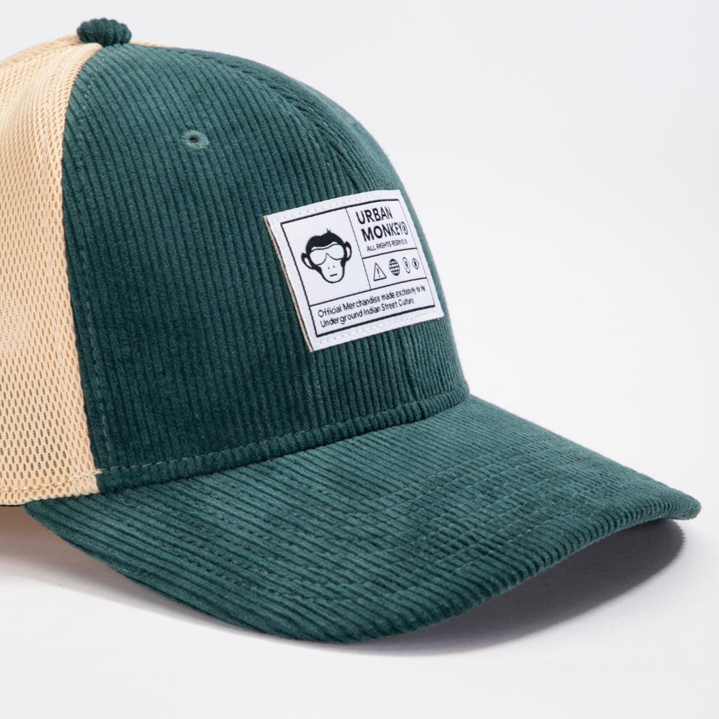 帽子 Madhappy Forest Trucker Hat Happi Hats - Evergreen Forest Green Trucker Hat