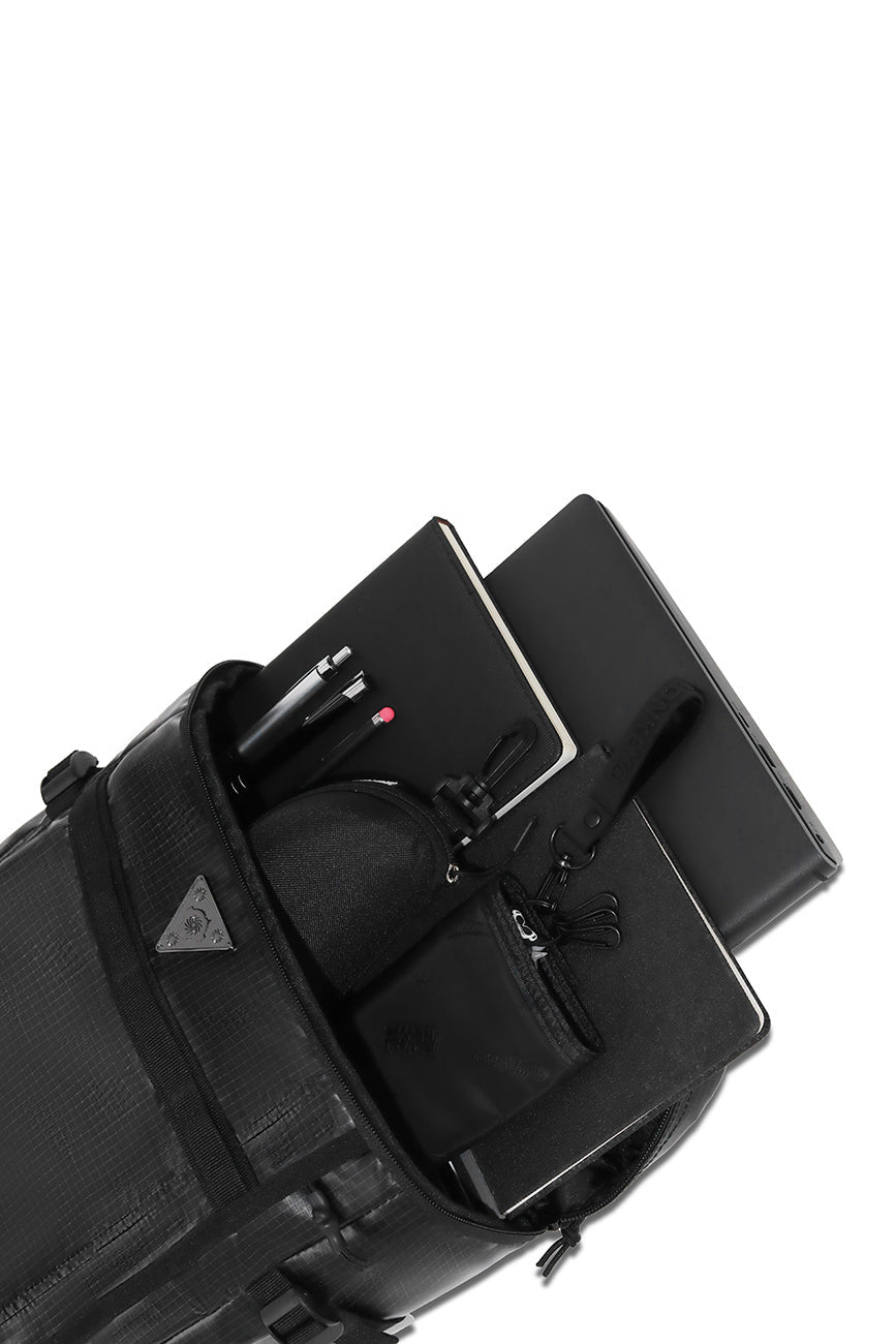 Grid Storm Ripstop Backpack - Urban Monkey® - UM24DB006_BLK