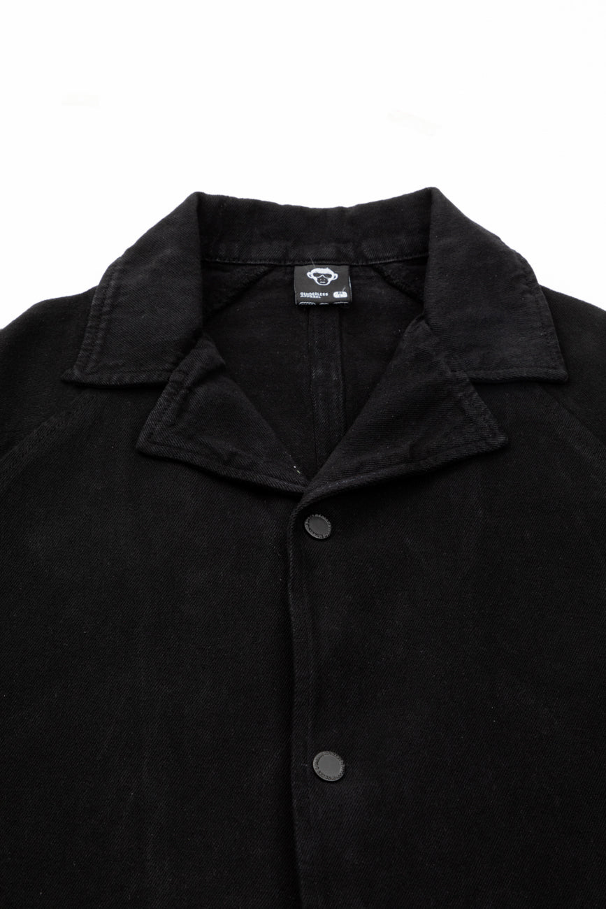 Hobo Shacket // Black - Urban Monkey® - UM23A_SH_004A_XS/S
