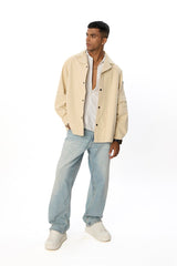 Hobo Shacket // Off - white - Urban Monkey® - UM23A_SH_004B_XS/S