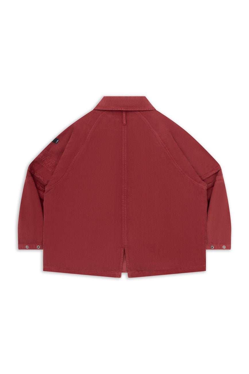 Hobo Shacket // Rosewood - Urban Monkey® - UM23A_SH_004F_XS/S