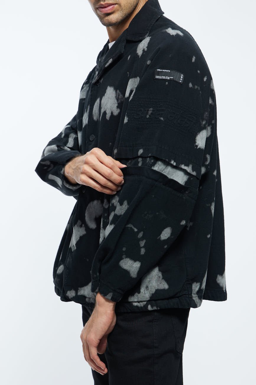 Hobo Shacket // Tie - dye - Urban Monkey® - UM23A_SH_004C_XS/S