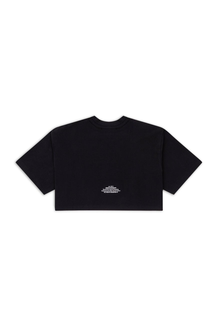 Holy // Womens Cropped Box Fit Tee - Urban Monkey® - UM24A_CT_002_S