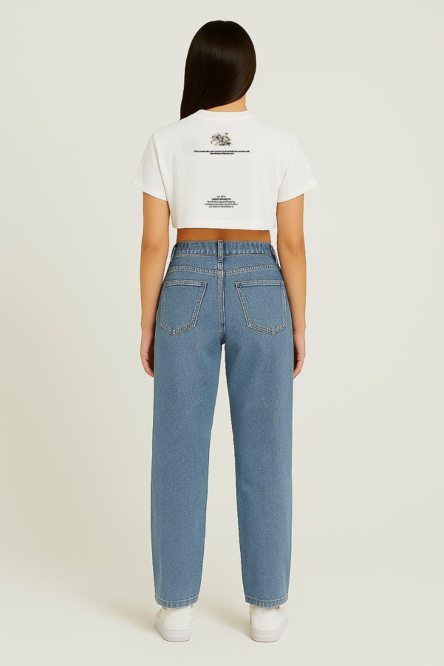 Iron Horse Cropped Tee_Royal Enfield x Urban Monkey - Urban Monkey® - UM24A_RE_CT2_XS