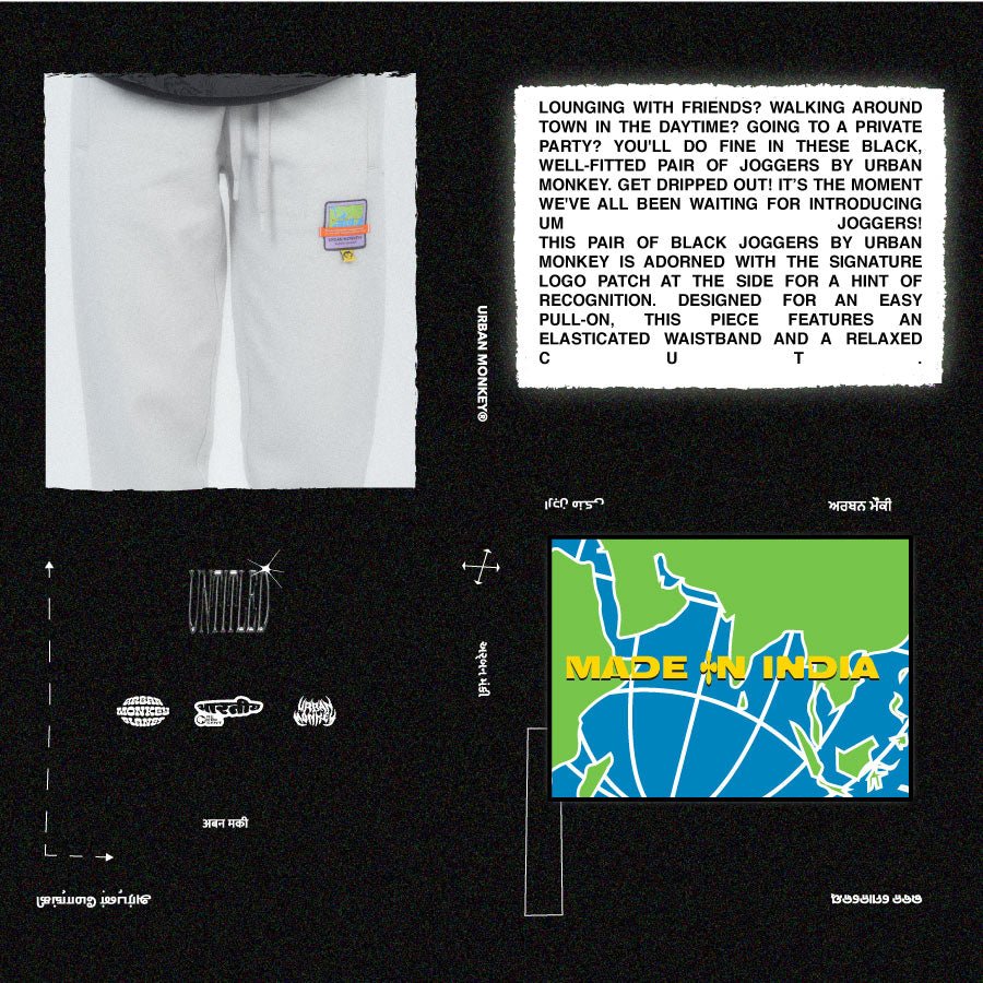 Essential Joggers // 002 - Urban Monkey® - UM22PJO_003_S