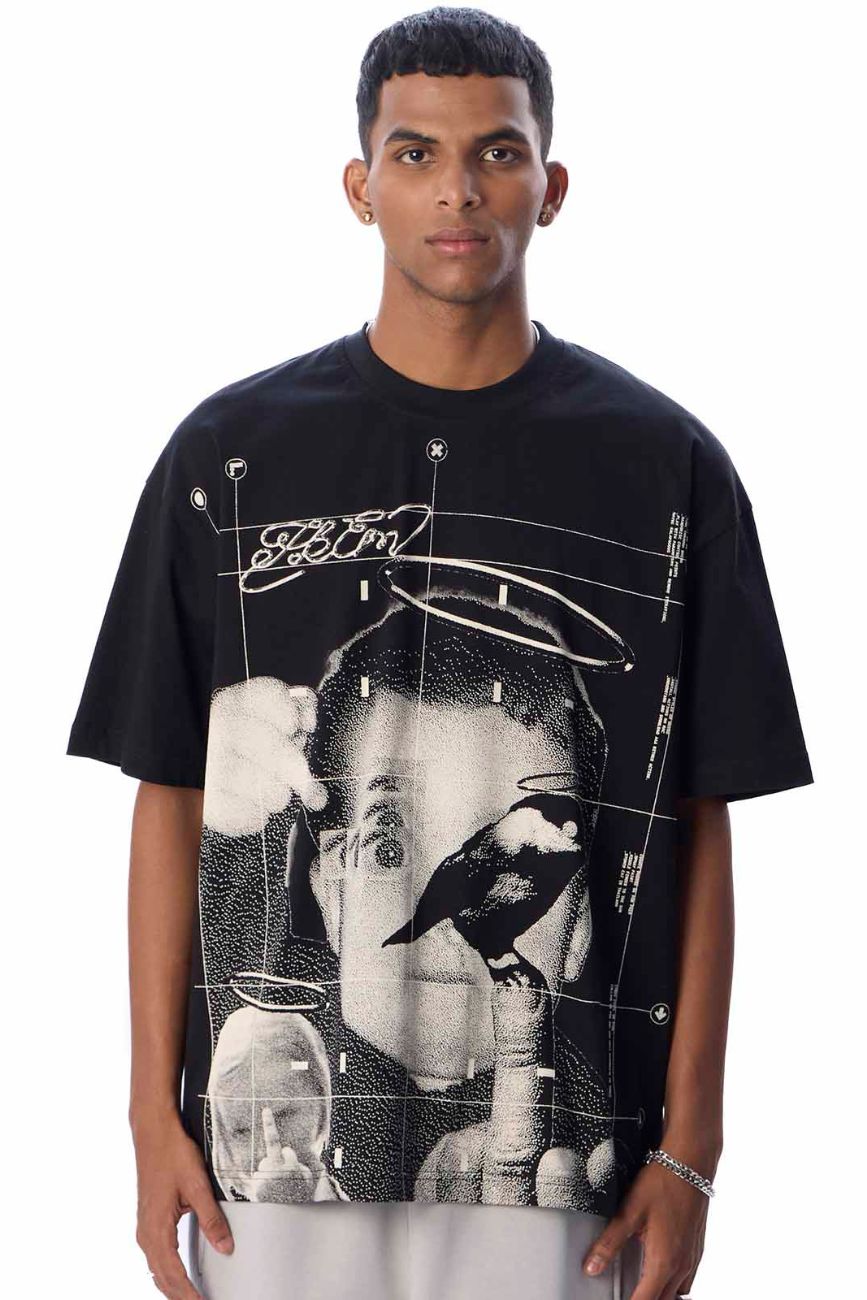 Kids See Ghosts - Urban Monkey® - 25TSBF9_BK_XS