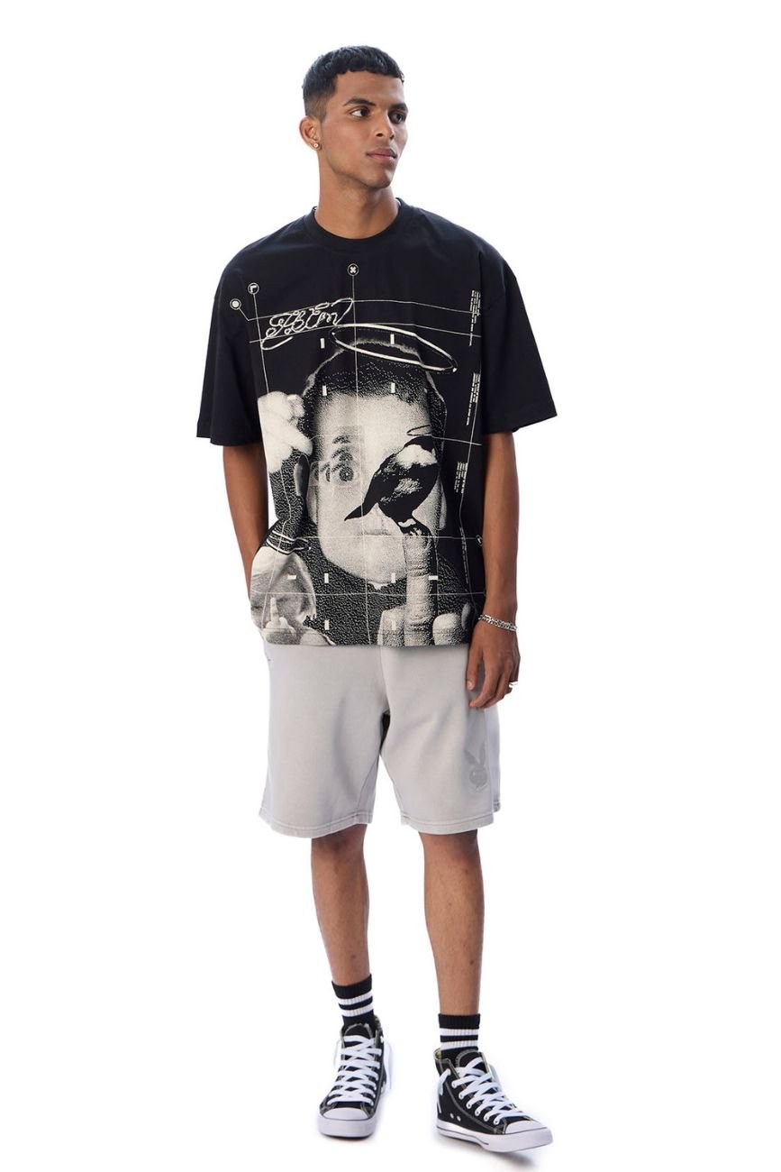 Kids See Ghosts - Urban Monkey® - 25TSBF9_BK_XS