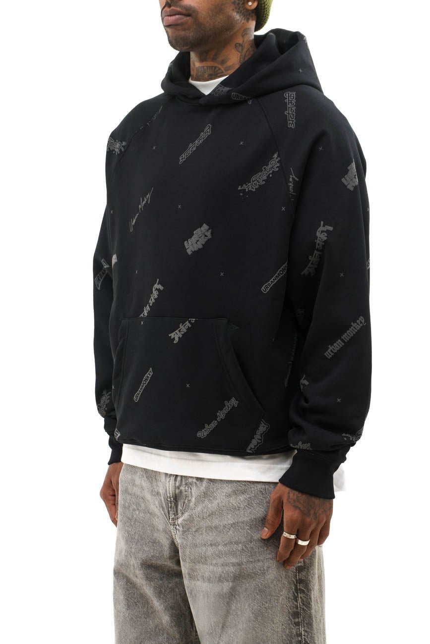 Legacy Hoodie // 001 - Urban Monkey® - UM23A_HS_W002B_XS
