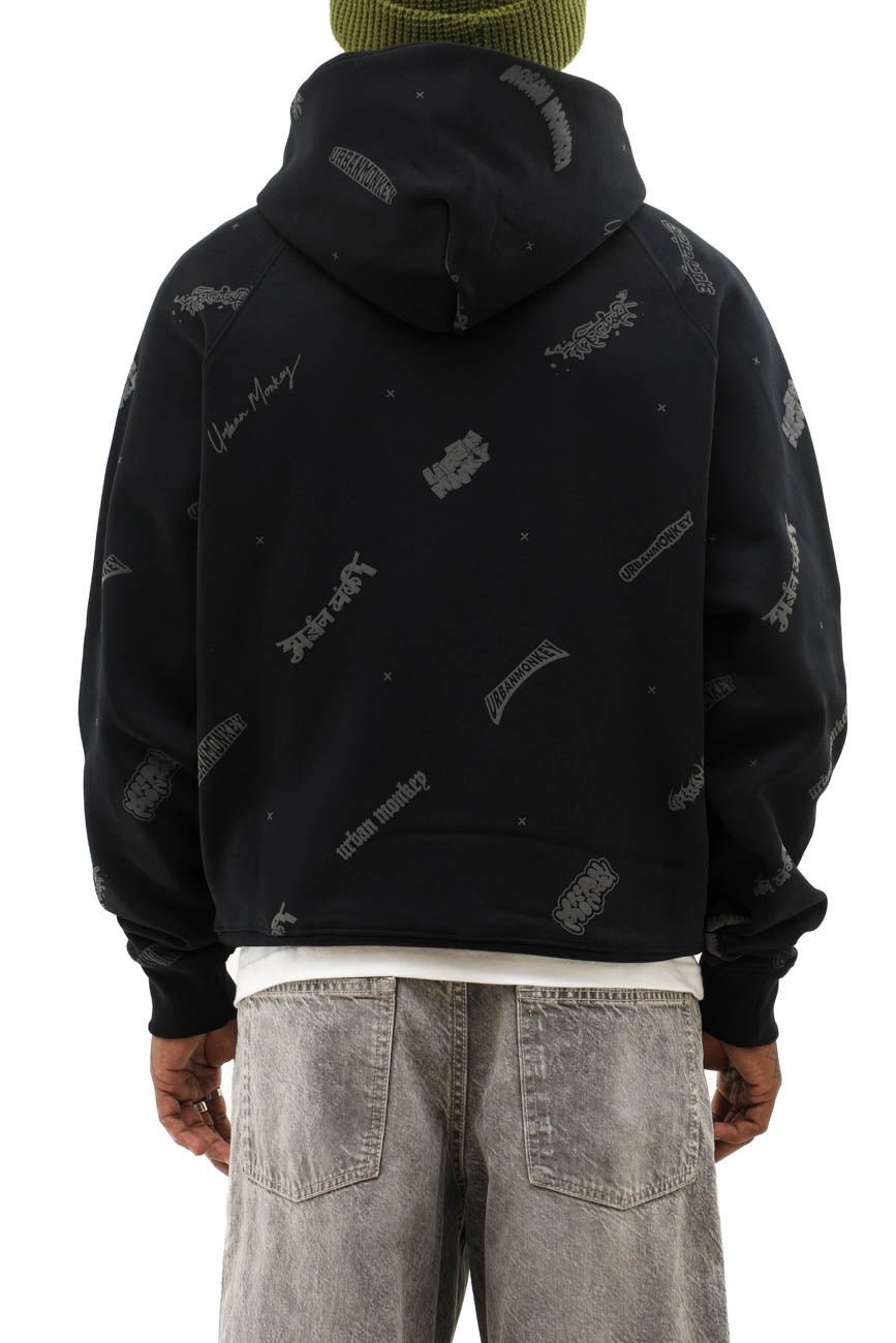 Legacy Hoodie // 001 - Urban Monkey® - UM23A_HS_W002B_XS