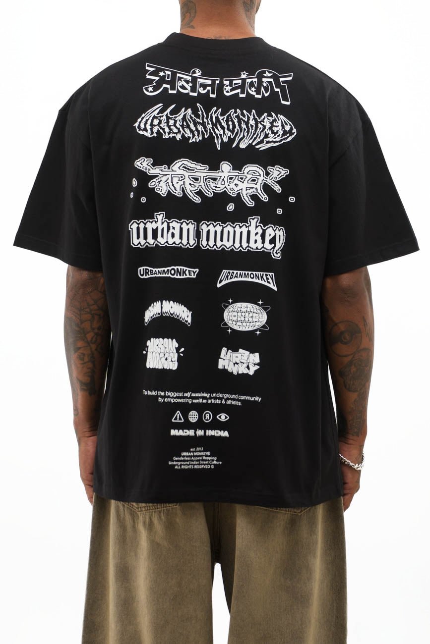 Legacy T-shirt // 001 - Urban Monkey® - UM23_BF_W033_XS