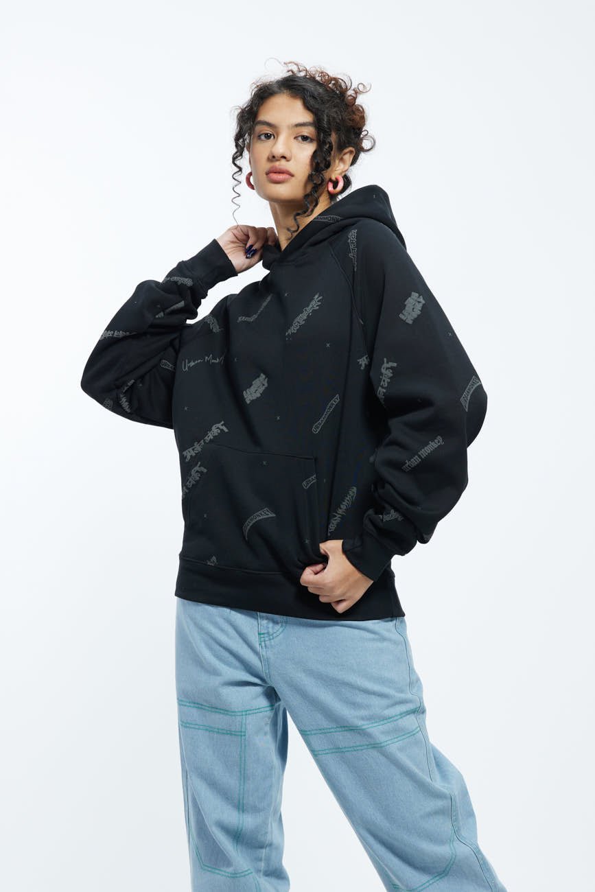 Legacy Hoodie // 001 - Urban Monkey® - UM23A_HS_W002B_XS