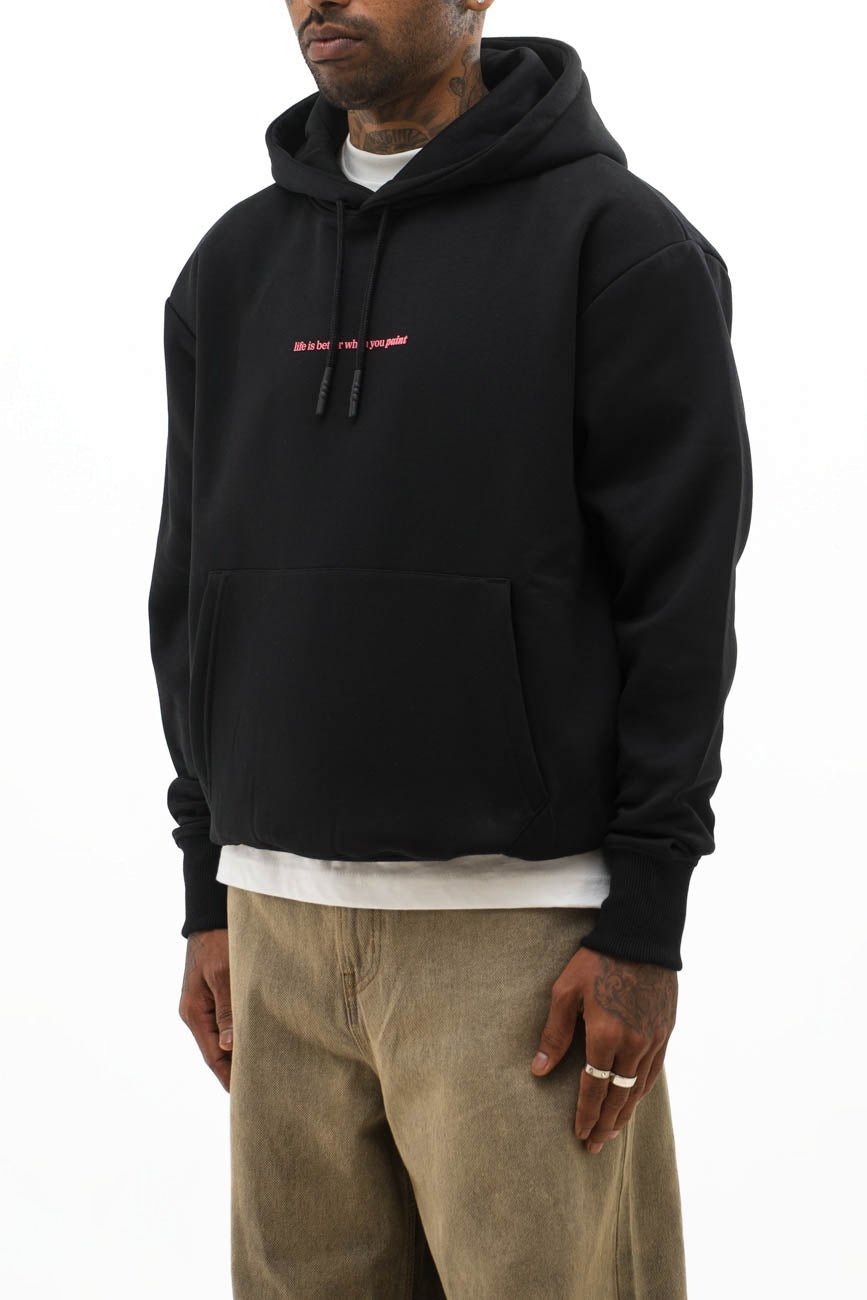 Life is better when you paint hoodie - Urban Monkey® - UM23A_HS_W014_XS