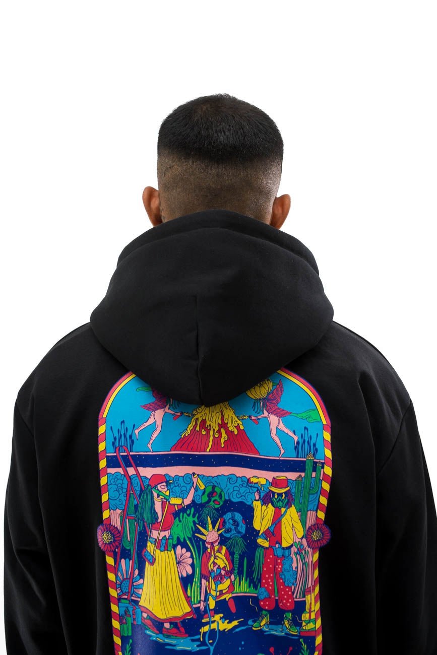 Life is better when you paint hoodie - Urban Monkey® - UM23A_HS_W014_XS