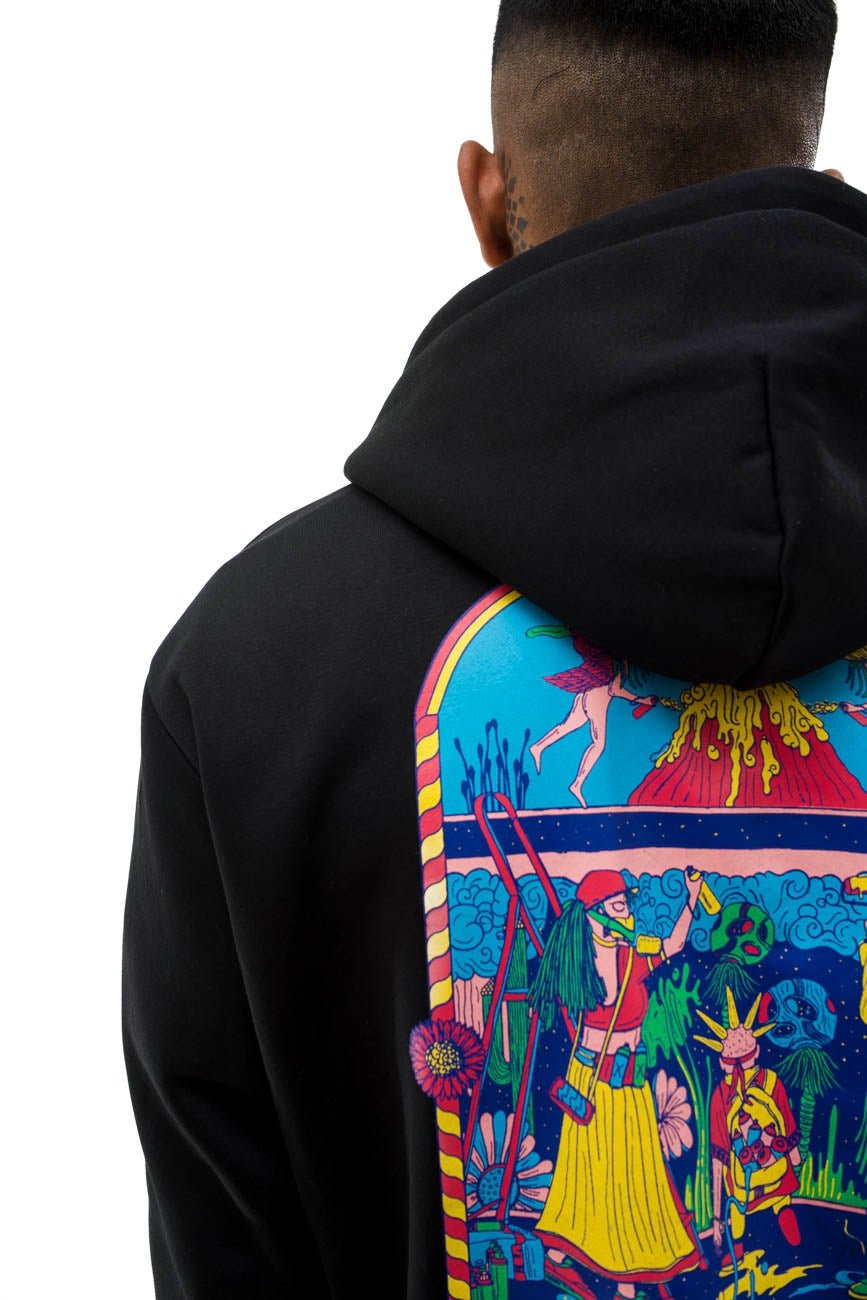 Life is better when you paint hoodie - Urban Monkey® - UM23A_HS_W014_XS