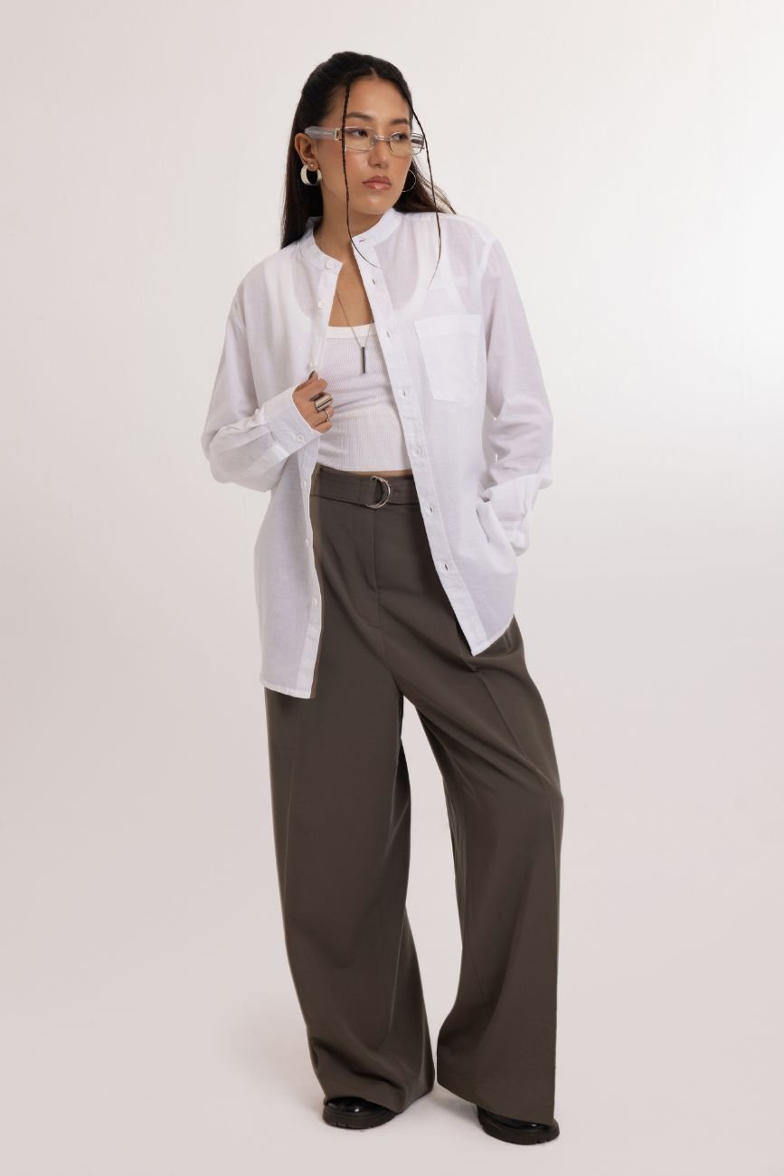 Linen Shirt // White - Urban Monkey® - UM24A_SH_W002_S