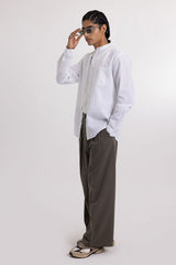 Linen Shirt // White - Urban Monkey® - UM24A_SH_W002_S