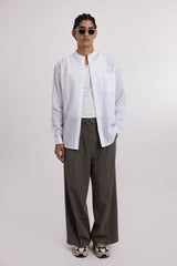 Linen Shirt // White - Urban Monkey® - UM24A_SH_W002_S