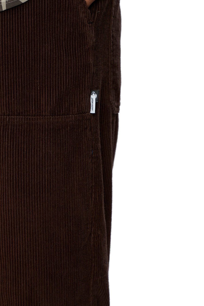 Loose Fit Corduroy Trousers // Brown - Urban Monkey® - UM24A_CORE_PT_A_S